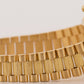 Rolex DateJust President CHAMPAGNE DIAMOND 26mm BARK 18K Yellow Gold 69278 Watch