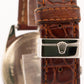 Rolex Cellini Danaos 38mm BULLSEYE DIAL Salmon Black 18K Gold 4243 Watch BOX