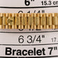 Rolex DateJust President CHAMPAGNE DIAMOND 26mm BARK 18K Yellow Gold 69278 Watch