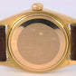 VINTAGE Rolex Day-Date 18k Gold Champagne Linen Pie Pan Sigma 36mm 1803 Watch