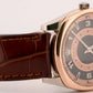 Rolex Cellini Danaos 38mm BULLSEYE DIAL Salmon Black 18K Gold 4243 Watch BOX