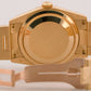 2005 PAPERS Rolex Day-Date BLUE 18K Yellow Gold OYSTER Smooth 36mm 118208 BOX