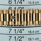 Rolex Day-Date President BLUE 18K Yellow Gold Fluted 36mm 118238 Watch