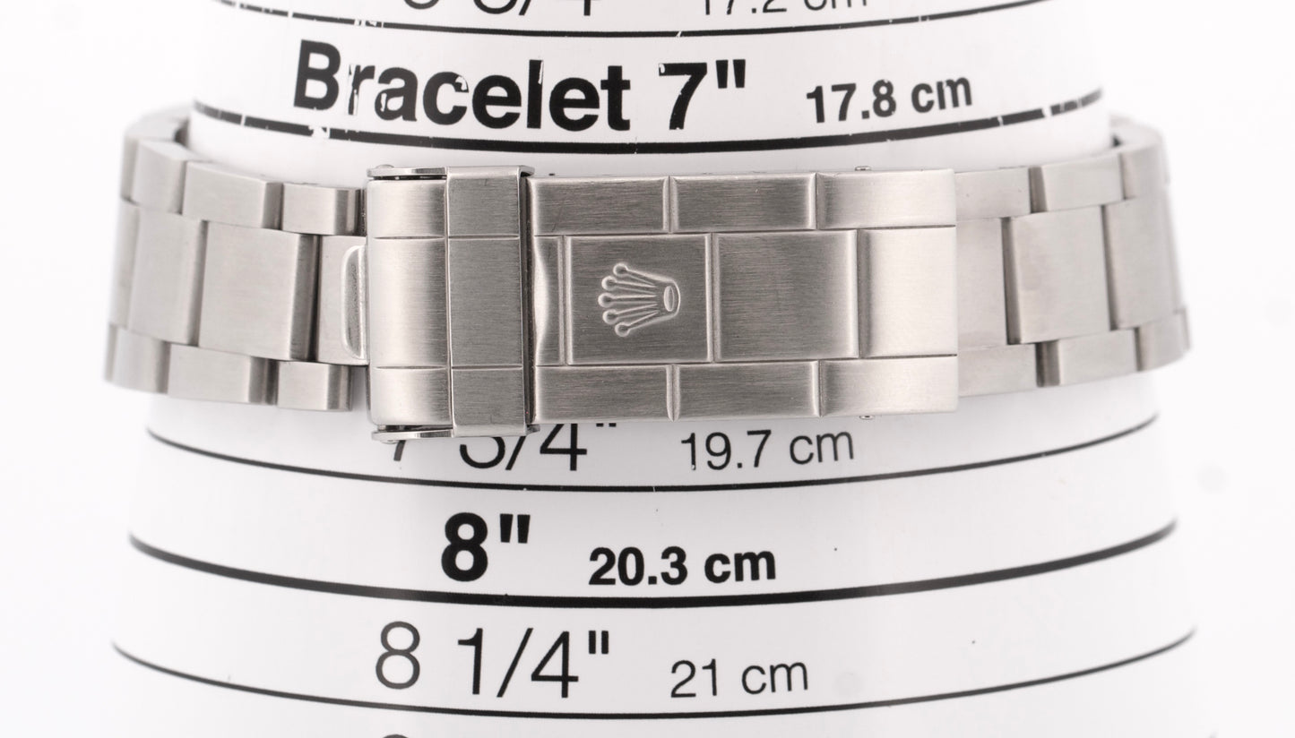 Rolex Submariner Date BLACK Stainless Steel 40mm Oyster Automatic Watch 16610