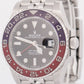MINT Rolex GMT-Master II 40mm PEPSI Red Blue Stainless JUBILEE 126710 BLRO BOX