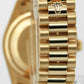 Rolex Day-Date President BLUE 18K Yellow Gold Fluted 36mm 118238 Watch