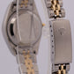 PAPERS Ladies Rolex DateJust CHAMPAGNE 18K Gold Steel JUBILEE 26mm 79173 BOX