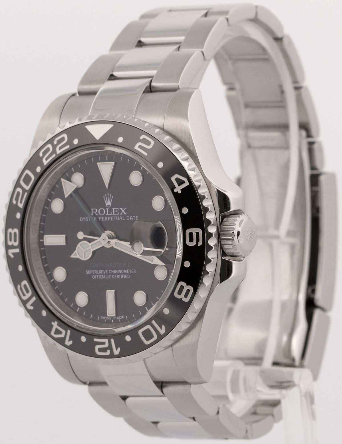Rolex GMT-Master II 116710 LN Black Stainless Steel Ceramic Oyster 40mm Watch