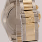 MINT 1991 Rolex Daytona Cosmograph 40mm BLACK Two-Tone 18K Gold Watch 16523