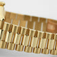 Rolex Day-Date President BLUE 18K Yellow Gold Fluted 36mm 118238 Watch