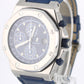 Audemars Piguet Royal Oak Offshore 25770ST Blue 42mm Steel Leather Watch