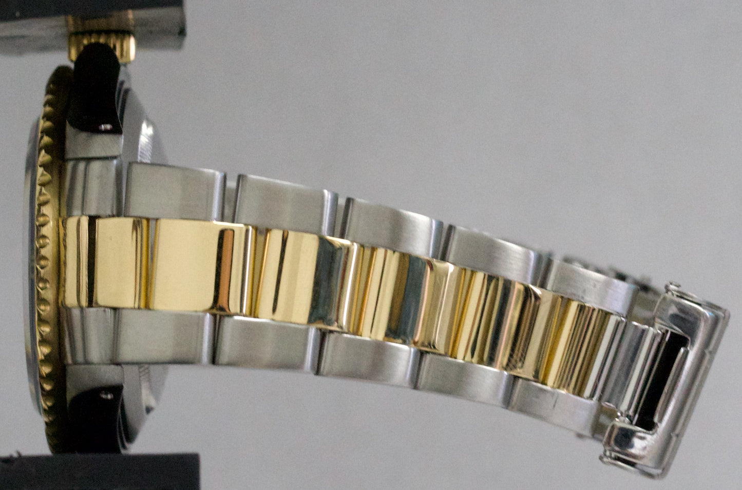 1997 Rolex Submariner Date 40mm BLUE 18K Yellow Gold Stainless Steel 16613 Watch