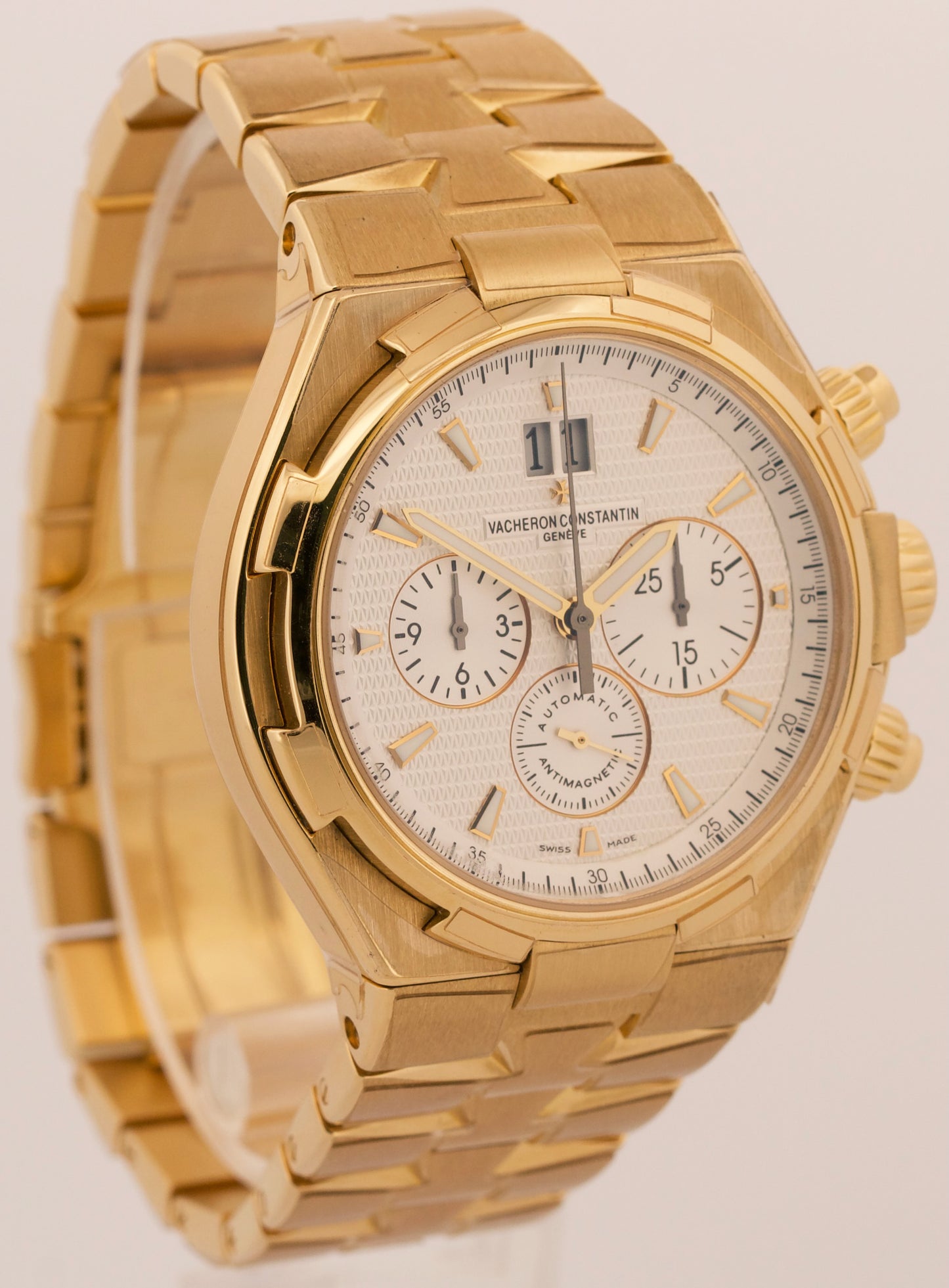 2026 SERVICE Vacheron Constantin Overseas Chronograph WHITE 42mm 49150/B01J-9215