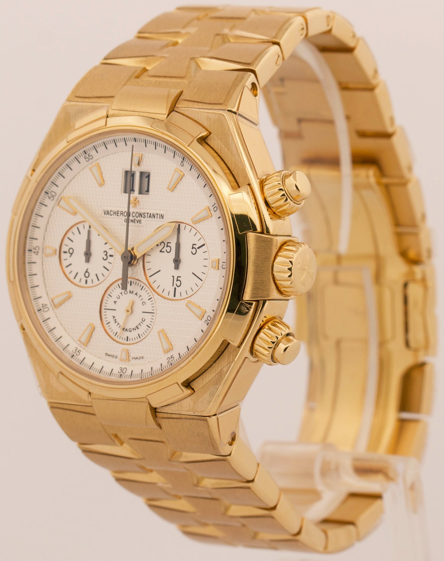 2026 SERVICE Vacheron Constantin Overseas Chronograph WHITE 42mm 49150/B01J-9215