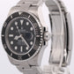 2021 PAPERS Rolex Submariner Date BLACK Ceramic Stainless 41mm 126610 LN BOX