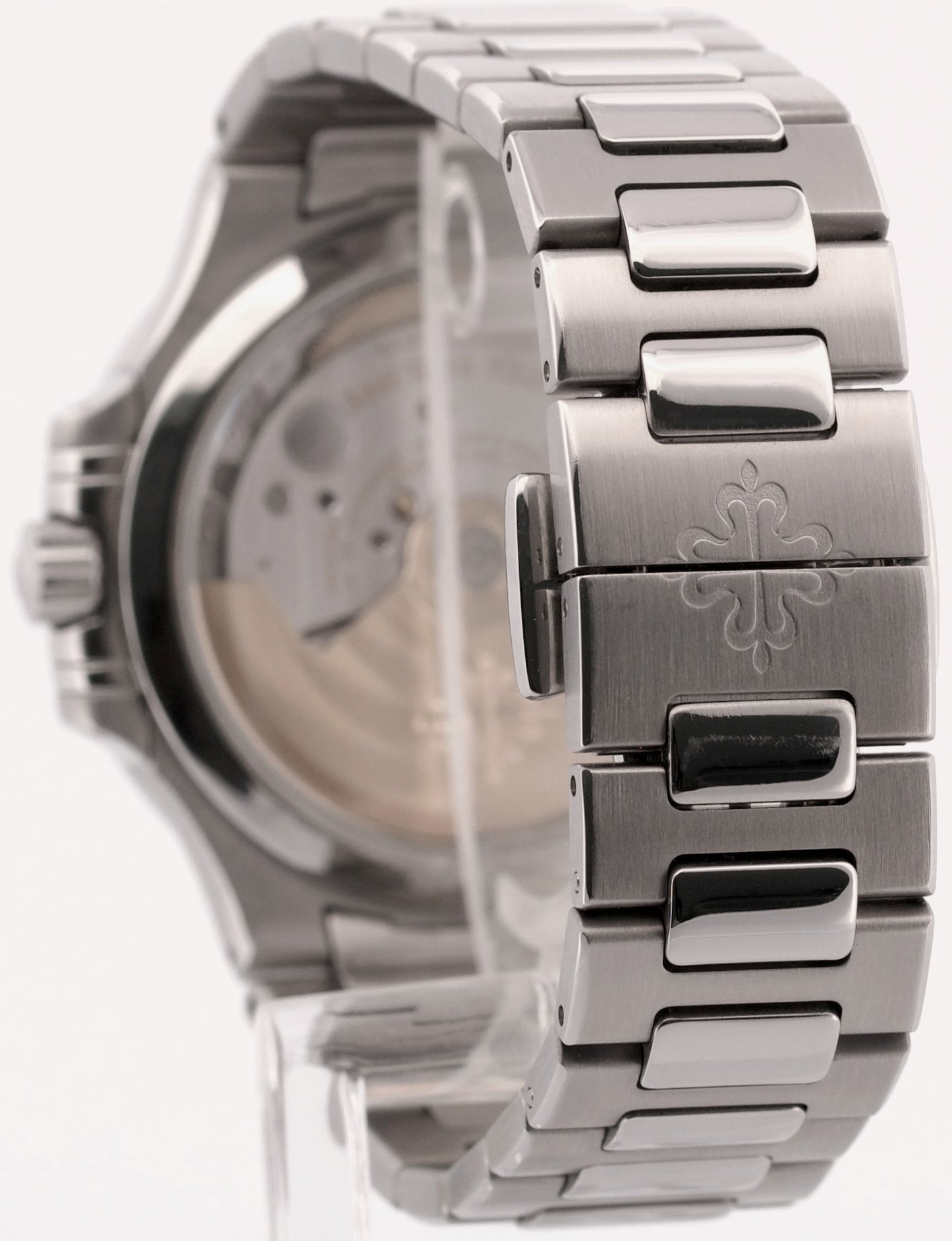 Ladies Patek Philippe Nautilus SILVER DIAMOND 35.2mm Steel 7118/1200A-010