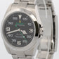 2022 PAPERS Rolex Air-King 40mm Green BLACK Stainless Steel Watch 126900 BOX