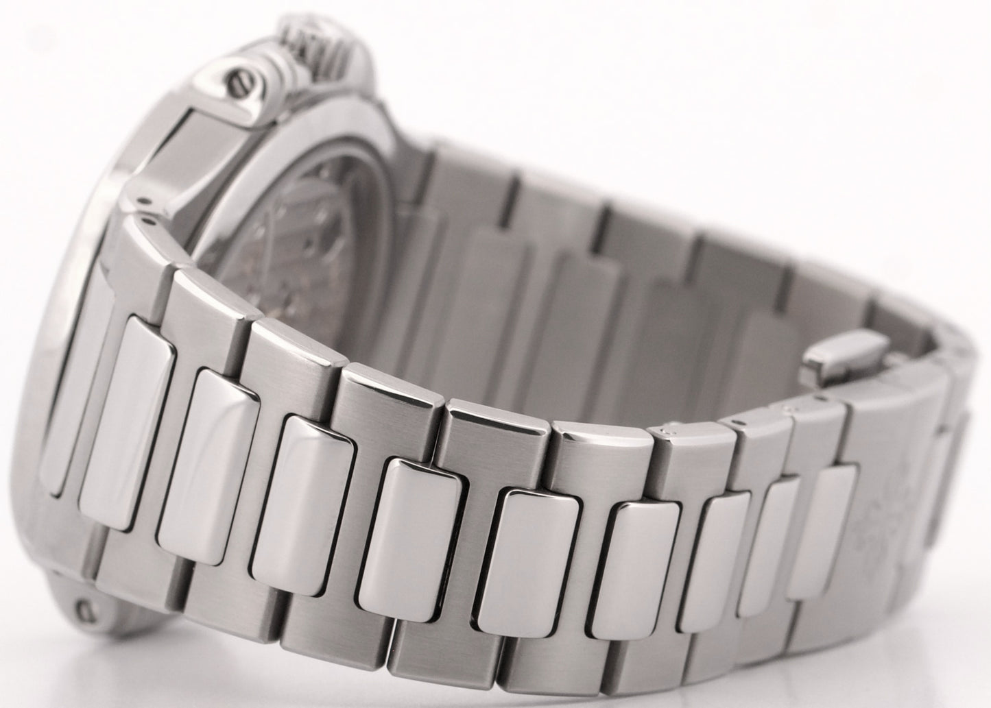 Ladies Patek Philippe Nautilus SILVER DIAMOND 35.2mm Steel 7118/1200A-010
