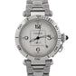 Cartier Pasha 38mm WHITE ARABIC Stainless Steel Automatic Watch 2379 / W31040H3