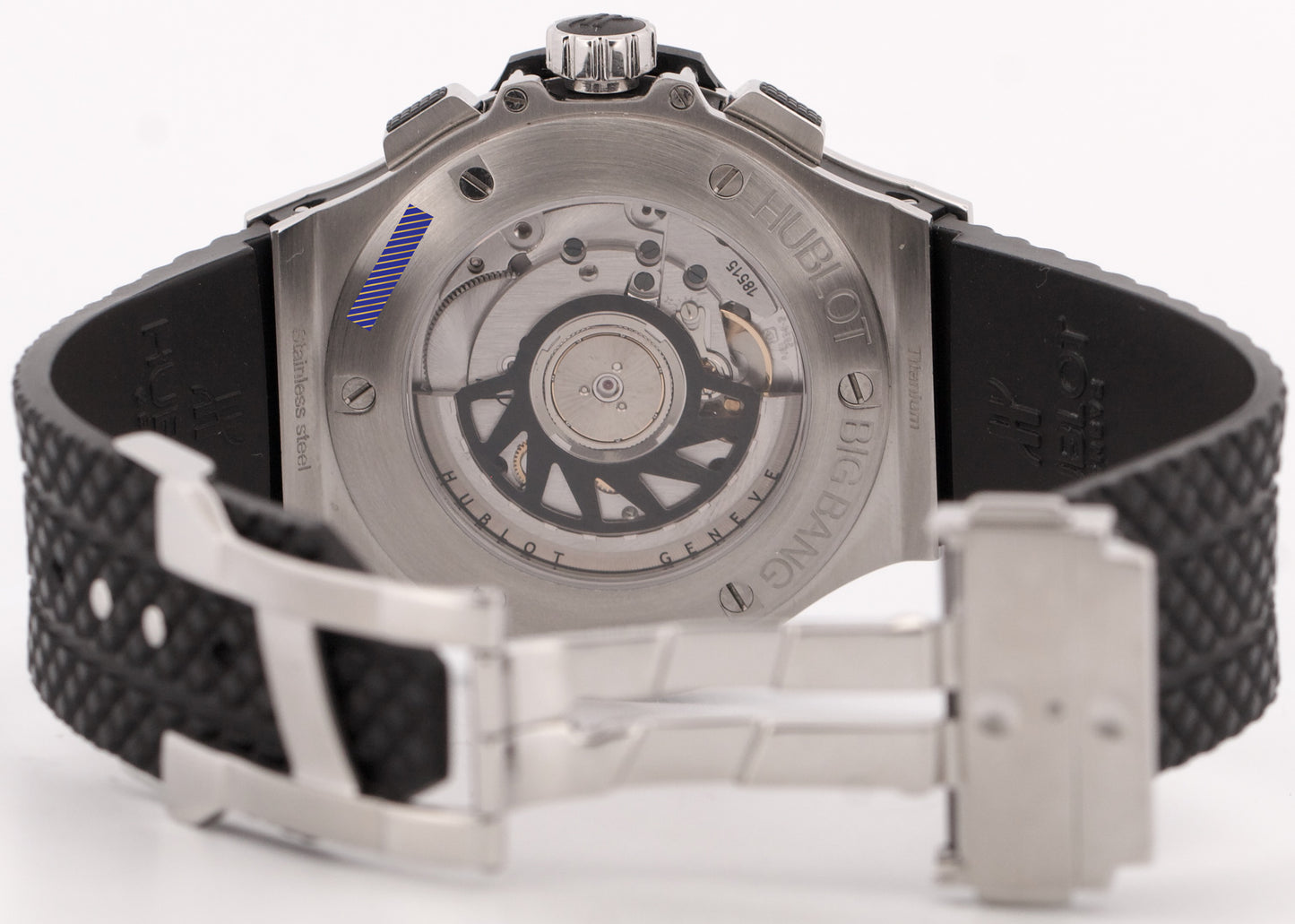 PAPERS Hublot Big Bang Chronograph FACTORY DIAMOND Rubber 41mm 341.SX.130.RX.114