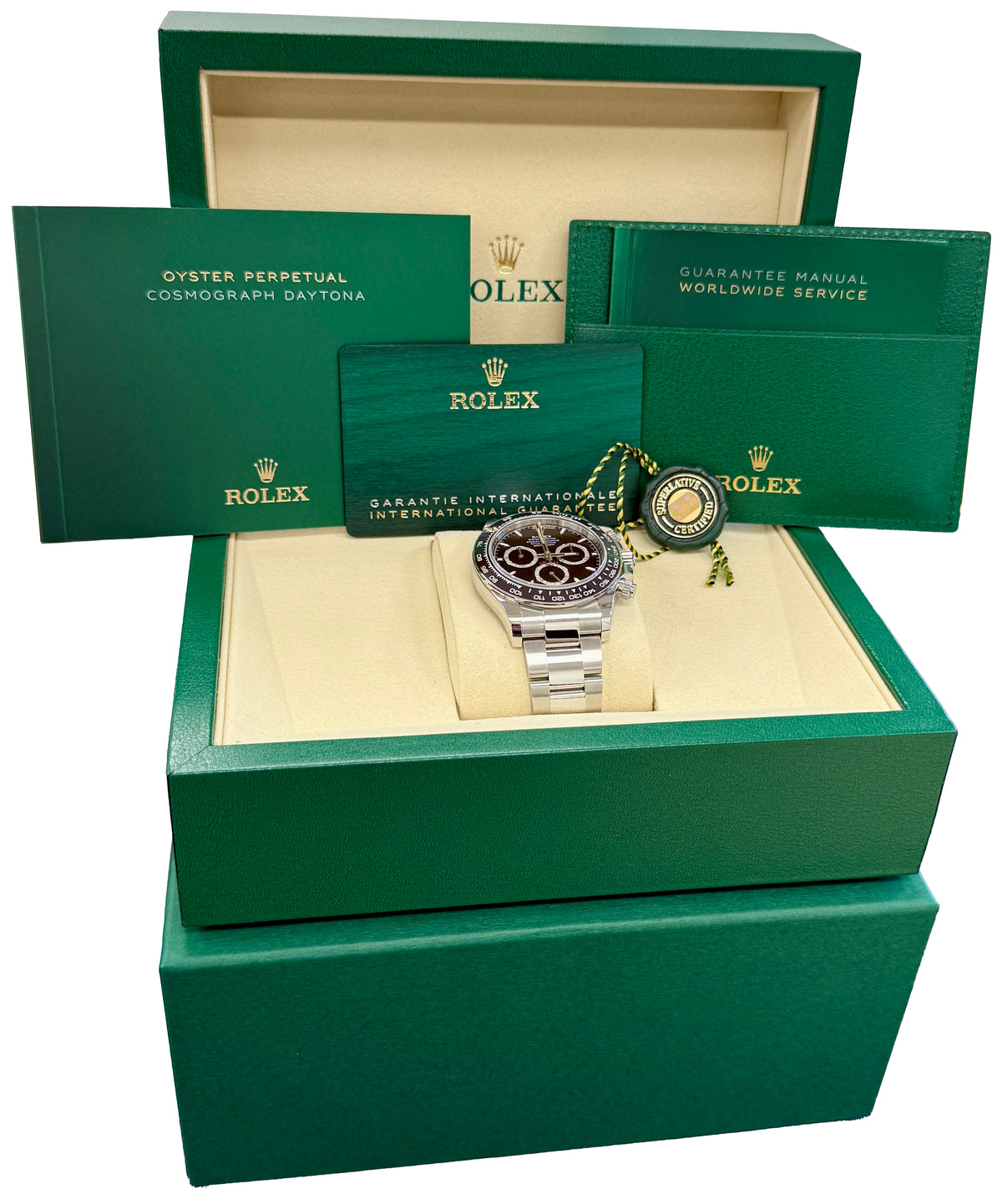 New Sept. 2026 Rolex Daytona Cosmograph 126500 LN Black 40mm Watch Box Papers