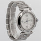 Cartier Pasha 38mm WHITE ARABIC Stainless Steel Automatic Watch 2379 / W31040H3