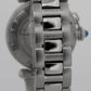 Cartier Pasha 38mm WHITE ARABIC Stainless Steel Automatic Watch 2379 / W31040H3