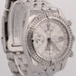 Breitling Chronomat Evolution SILVER WHITE Stainless Steel 44mm Watch A13356
