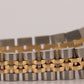 Ladies Rolex Date 26mm CHAMPAGNE 18K Yellow Gold Steel JUBILEE Fluted 69173
