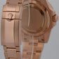 2020 PAPERS Rolex GMT-Master II ROOT BEER 18K Rose Gold 40mm 126715 CHNR BOX