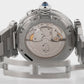Cartier Pasha 38mm WHITE ARABIC Stainless Steel Automatic Watch 2379 / W31040H3