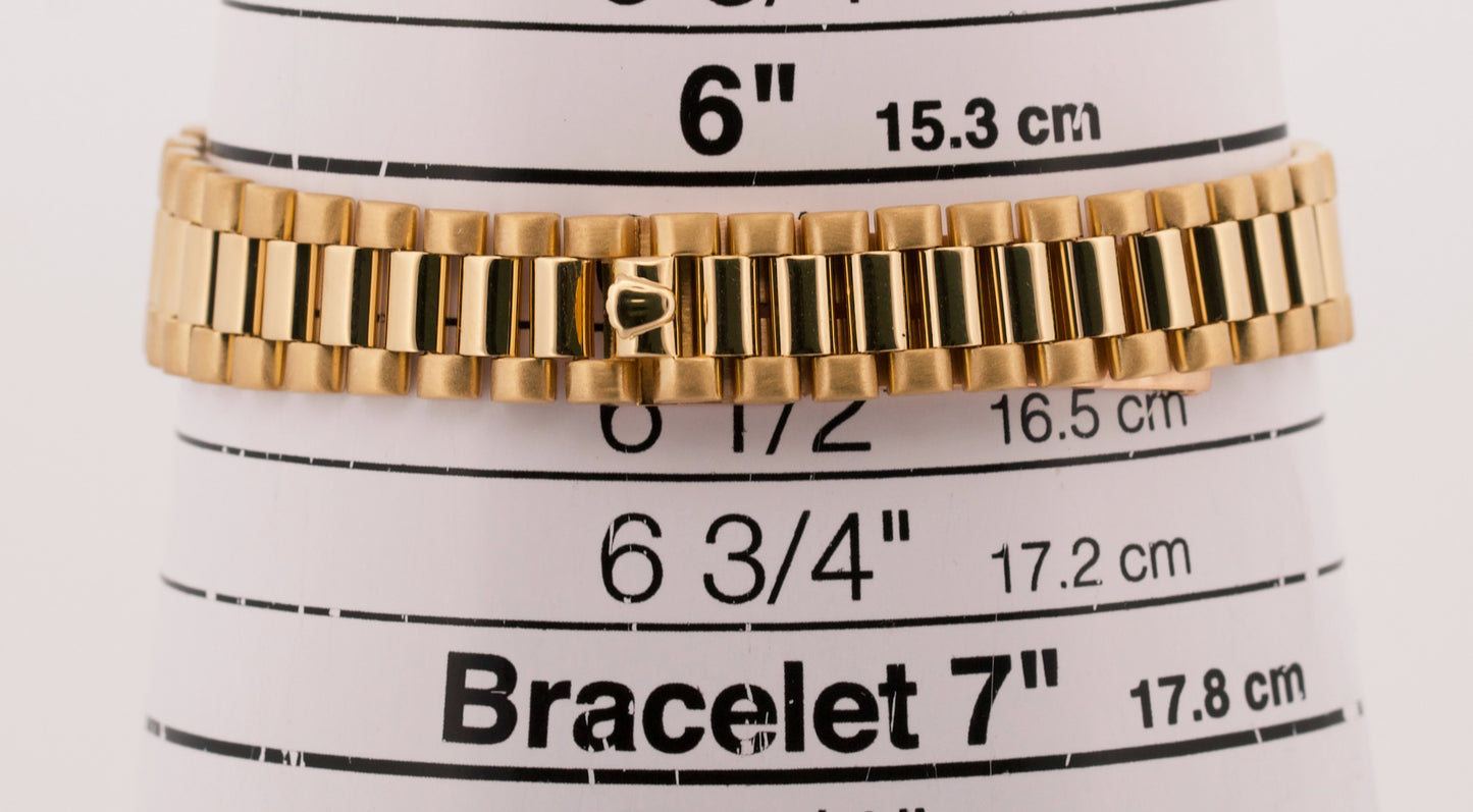 1983 PAPERS Ladies Rolex DateJust President 26mm CHAMPAGNE 18K Gold 6917 BOX