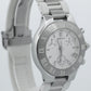Cartier 21 Chronoscaph Chronograph Quartz WHITE 38mm Steel RUBBER 2424 W1018402