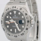 2022 NEW PAPERS Rolex Explorer II 42mm BLACK Stainless Steel Watch 226570 BOX