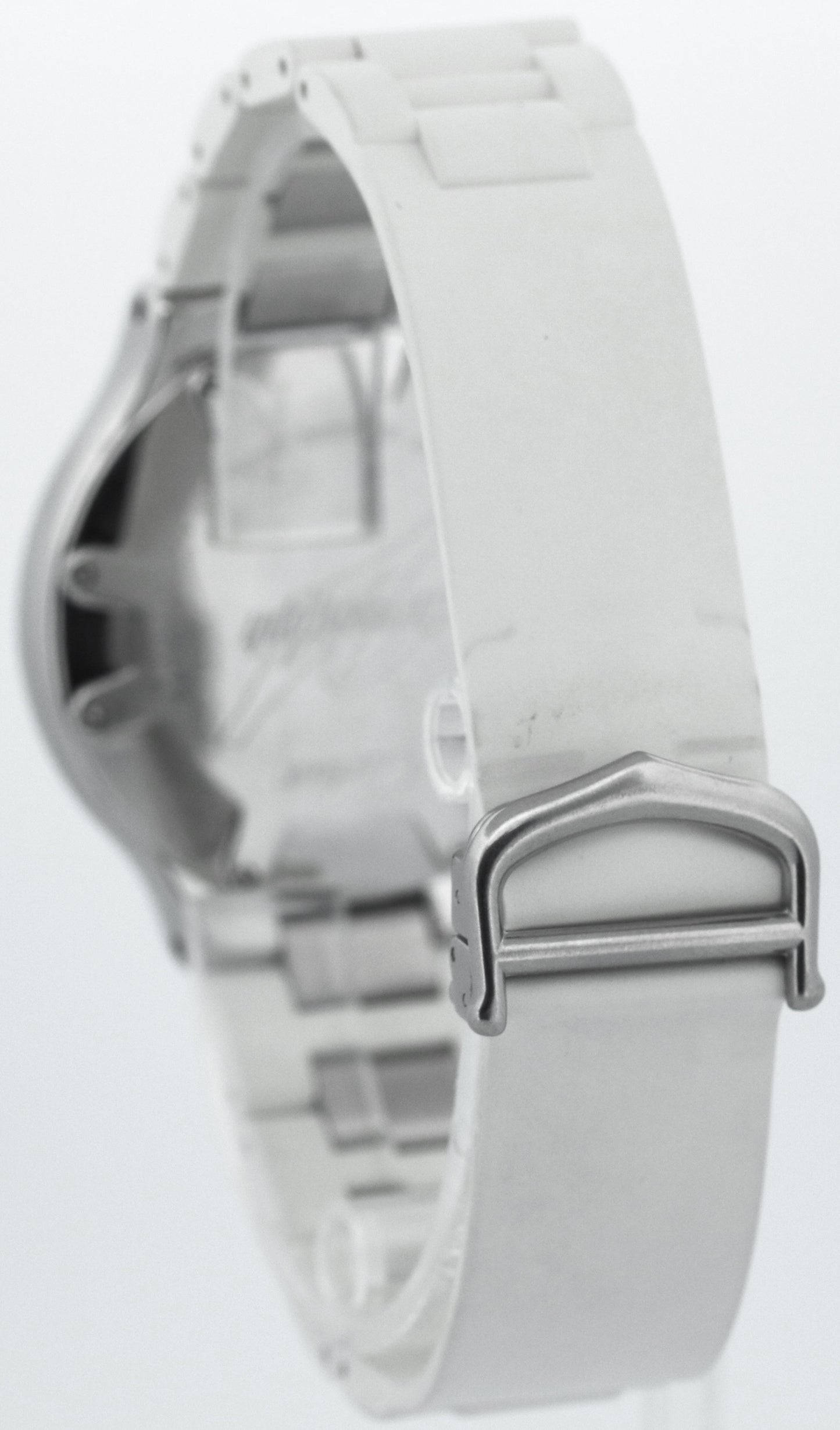 Cartier 21 Chronoscaph Chronograph Quartz WHITE 38mm Steel RUBBER 2424 W1018402