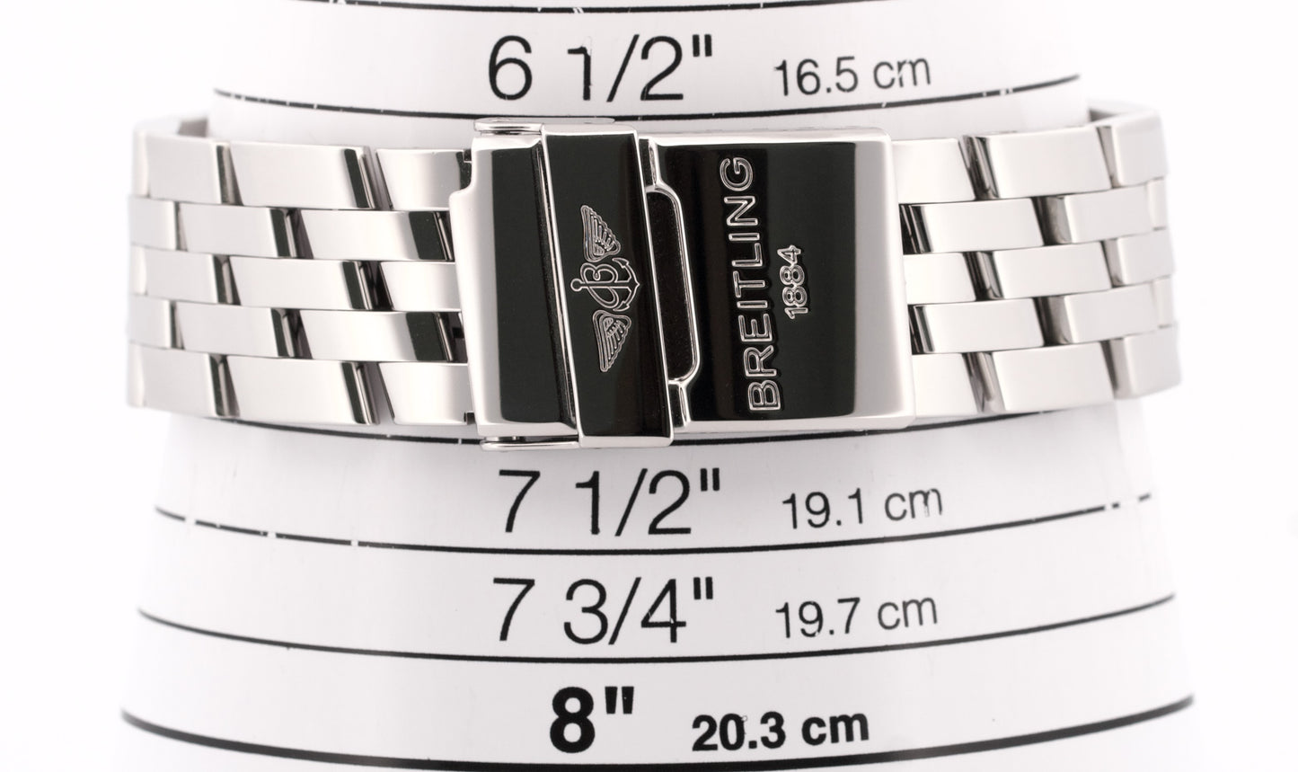 Breitling Chronomat Evolution SILVER WHITE Stainless Steel 44mm Watch A13356