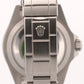 UNPOLISHED 2004 PAPERS Rolex Submariner Date FLAT 4 KERMIT Steel 16610 LV BOX