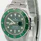 Rolex Submariner Date HULK Green 40mm Ceramic Stainless Steel 116610 LV Watch