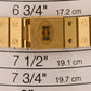 UNPOLISHED Cartier Santos Ronde 32mm WHITE ROMAN 18K Yellow Gold Quartz 81914