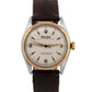 Rolex Oyster Perpetual White Yellow Gold 34mm Automatic Watch 6085 Watch
