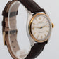 Rolex Oyster Perpetual White Yellow Gold 34mm Automatic Watch 6085 Watch