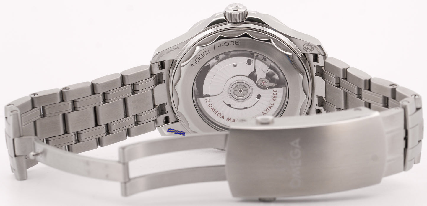 2023 PAPERS Omega Seamaster Diver 300M 42mm WHITE WAVE 210.30.42.20.04.001 BOX