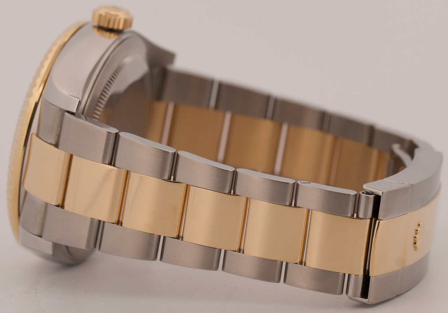 MINT PAPERS Rolex Sky-Dweller WHITE Two-Tone 18K Gold 42mm Oyster 326933 BOX