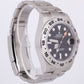 Rolex Explorer II Black Orange Stainless Steel GMT Date 42mm Oyster Watch 216570