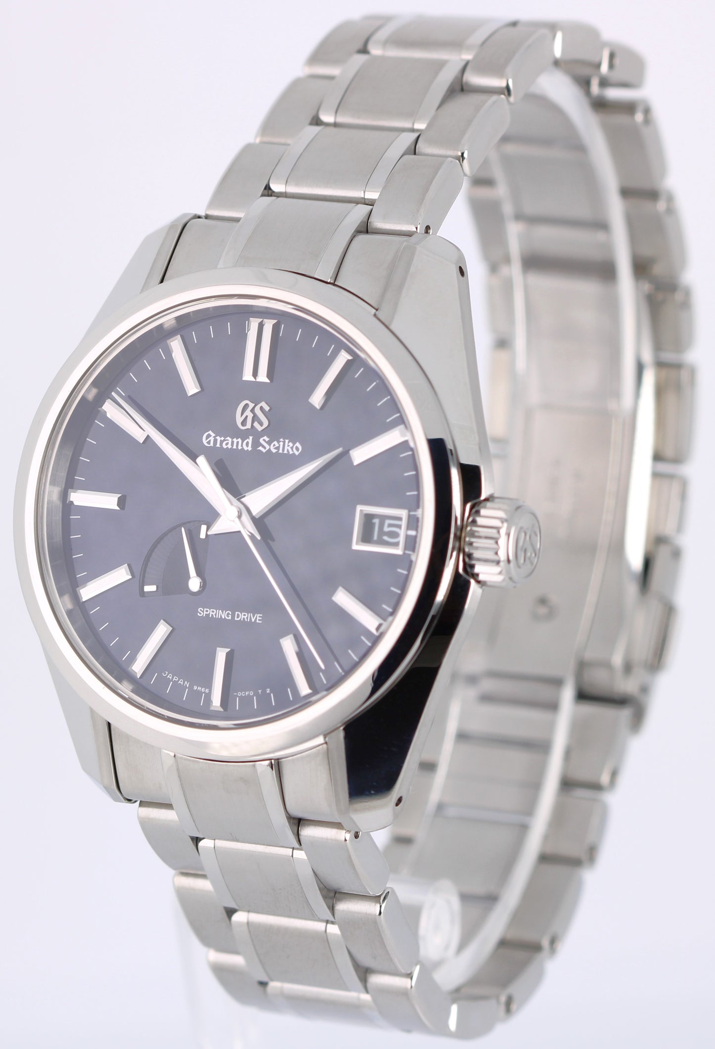 July 2025 Grand Seiko Heritage SBGA375G Blue 40mm Spring Drive Watch Box Papers