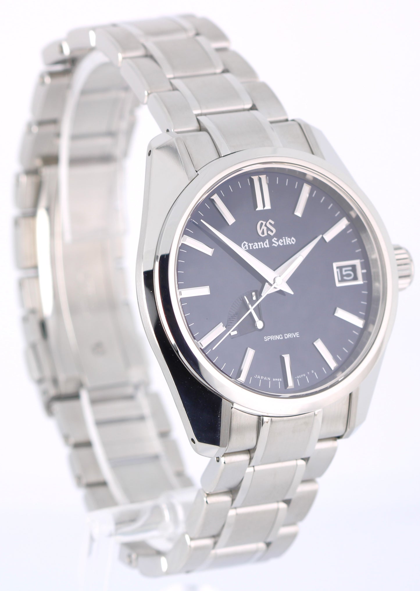 July 2025 Grand Seiko Heritage SBGA375G Blue 40mm Spring Drive Watch Box Papers