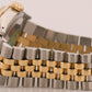 PAPERS Rolex DateJust IVORY WHITE COMPUTER 18K Steel Gold JUBILEE 36mm 16233 BOX