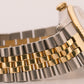 PAPERS Rolex DateJust IVORY WHITE COMPUTER 18K Steel Gold JUBILEE 36mm 16233 BOX