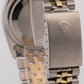 Rolex DateJust SILVER DIAMOND Two-Tone 18K Yellow Gold Steel JUBILEE 36mm 16013