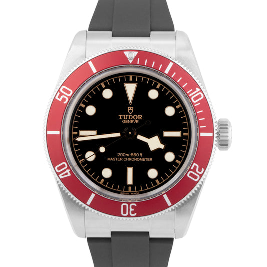 MINT 2023 PAPERS Tudor Black Bay Stainless Red Black Rubber 41mm 7941A1A0RU B+P